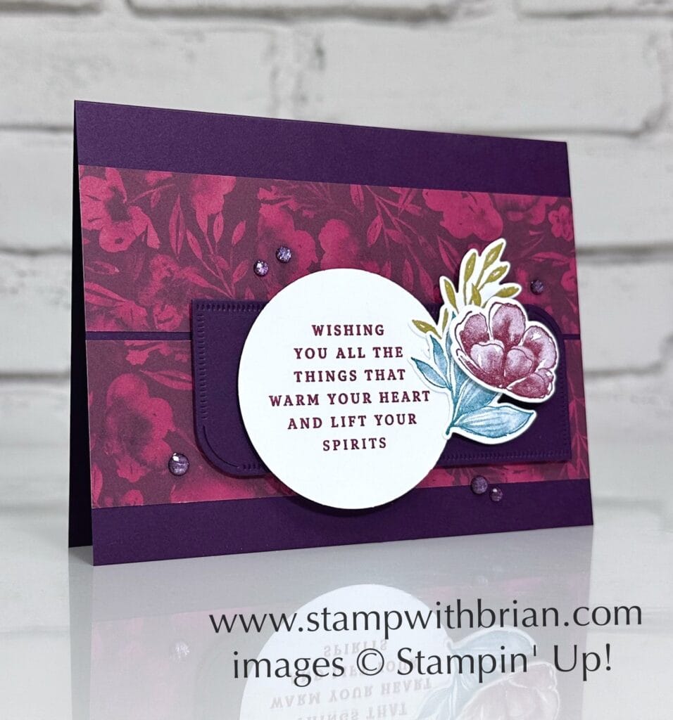 Regal Flora, Peaceful Season, Stampin Up!, Brian King