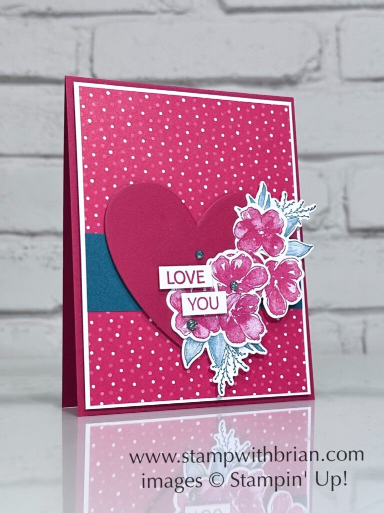 Regal Flora Bundle, Elegant Hearts Dies, Stampin Up!, Brian King