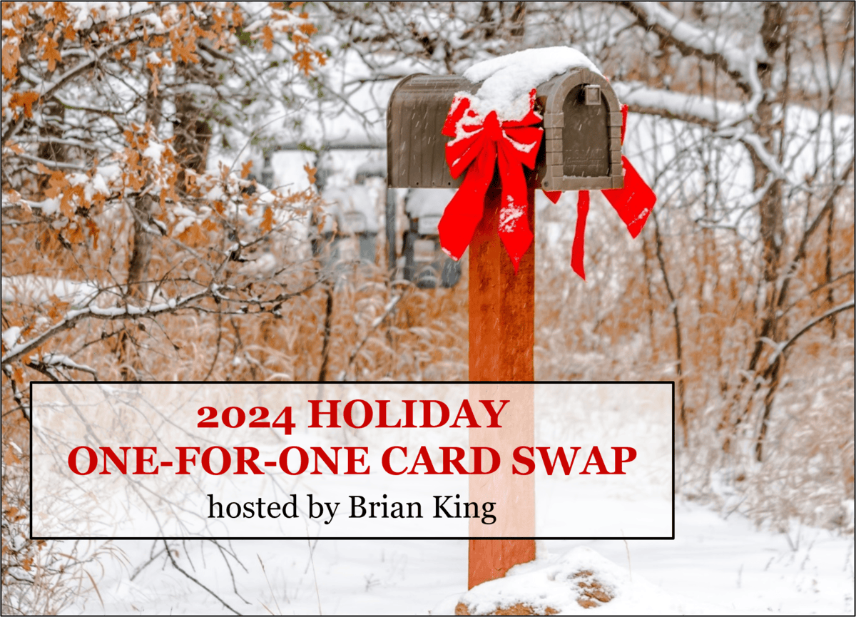 2024 Holiday One-for-One Card Swap, Brian King, Stampin Up!