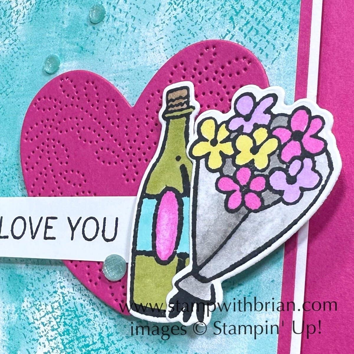 Attention Shoppers Bundle, Hearts of Elegance Dies, Stampin Up!, Brian King, Valentine's Day card Attention Shoppers Bundle, Hearts of Elegance Dies, Stampin Up!, Brian King, Valentine's Day card