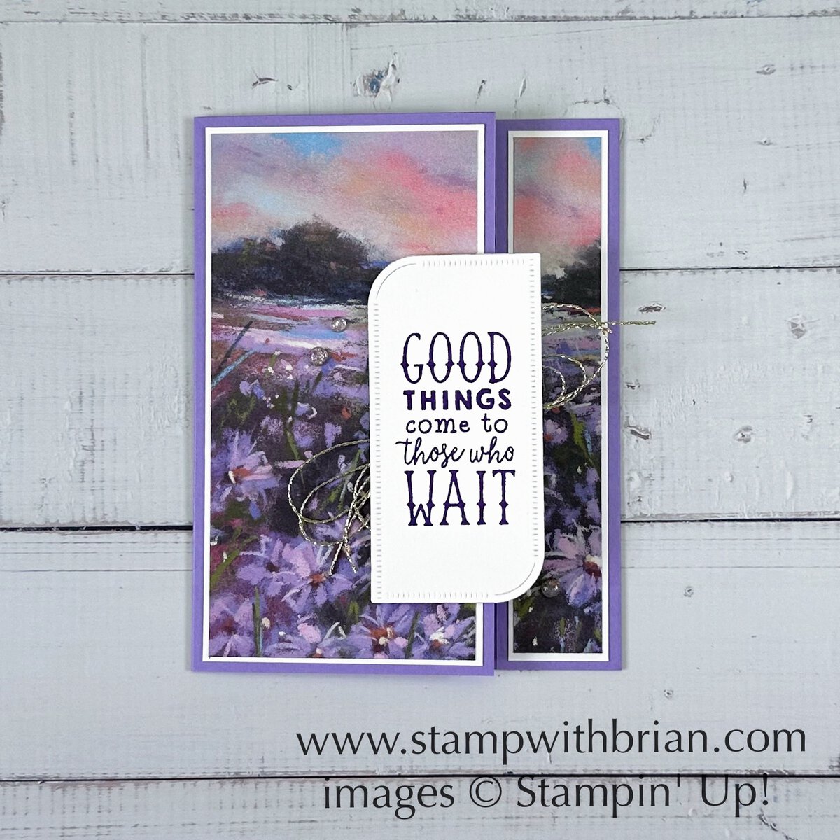 Gone Fishing, Retirement Card, Splendid Autumn Designer Series Paper, Stampin Up!, Brian King Gone Fishing, Retirement Card, Splendid Autumn Designer Series Paper, Stampin Up!, Brian King