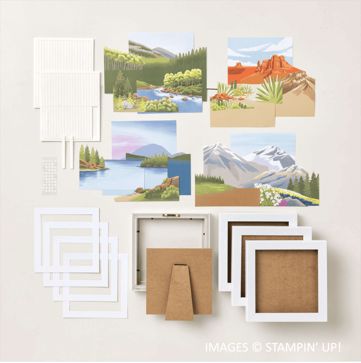 Layered Landscapes Kit, Stampin Up! 164981 Layered Landscapes Kit, Stampin Up! 164981