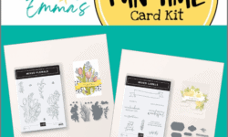 Mixed Florals and Mixed Labels Super-Awesome Fun Time Card Kit
