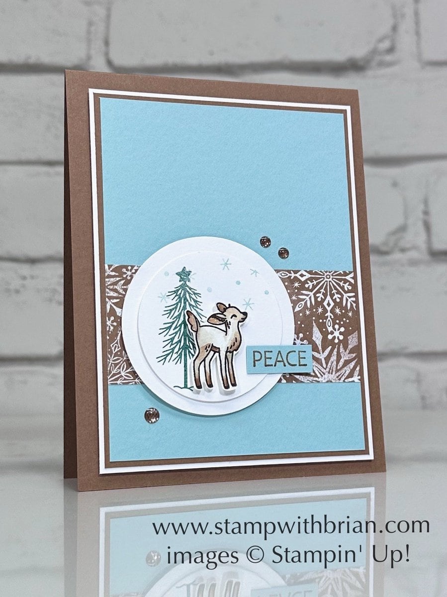 Reindeer Fun, Stampin' Up!, Brian King, Christmas card Reindeer Fun, Stampin' Up!, Brian King, Christmas card