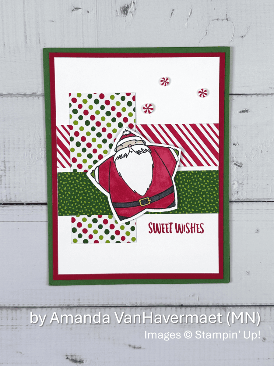 by Amanda Van Havermaet, Holiday One-for-One Card Swap, Stampin Up