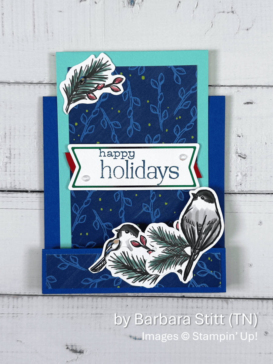 by Barbara Stitt, Holiday One-for-One Card Swap, Stampin Up!, 1 of 2 by Barbara Stitt, Holiday One-for-One Card Swap, Stampin Up!, 1 of 2