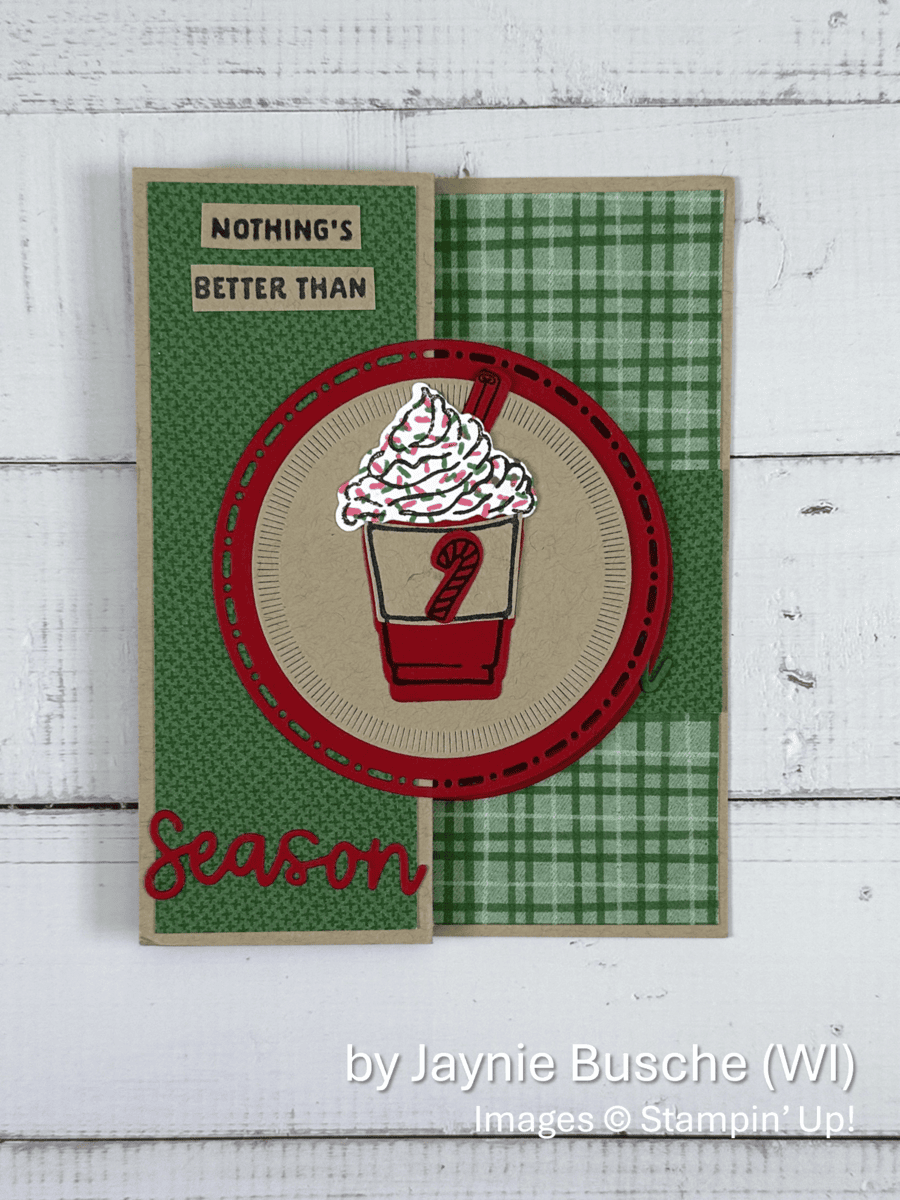 by Jaynie Busche, Holiday One-for-One Card Swap, Stampin Up!, 1 of 2 by Jaynie Busche, Holiday One-for-One Card Swap, Stampin Up!, 1 of 2