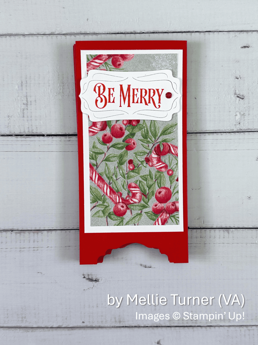 by Mellie Turner, Holiday One-for-One Card Swap, Stampin Up!, 1 of 2 by Mellie Turner, Holiday One-for-One Card Swap, Stampin Up!, 1 of 2