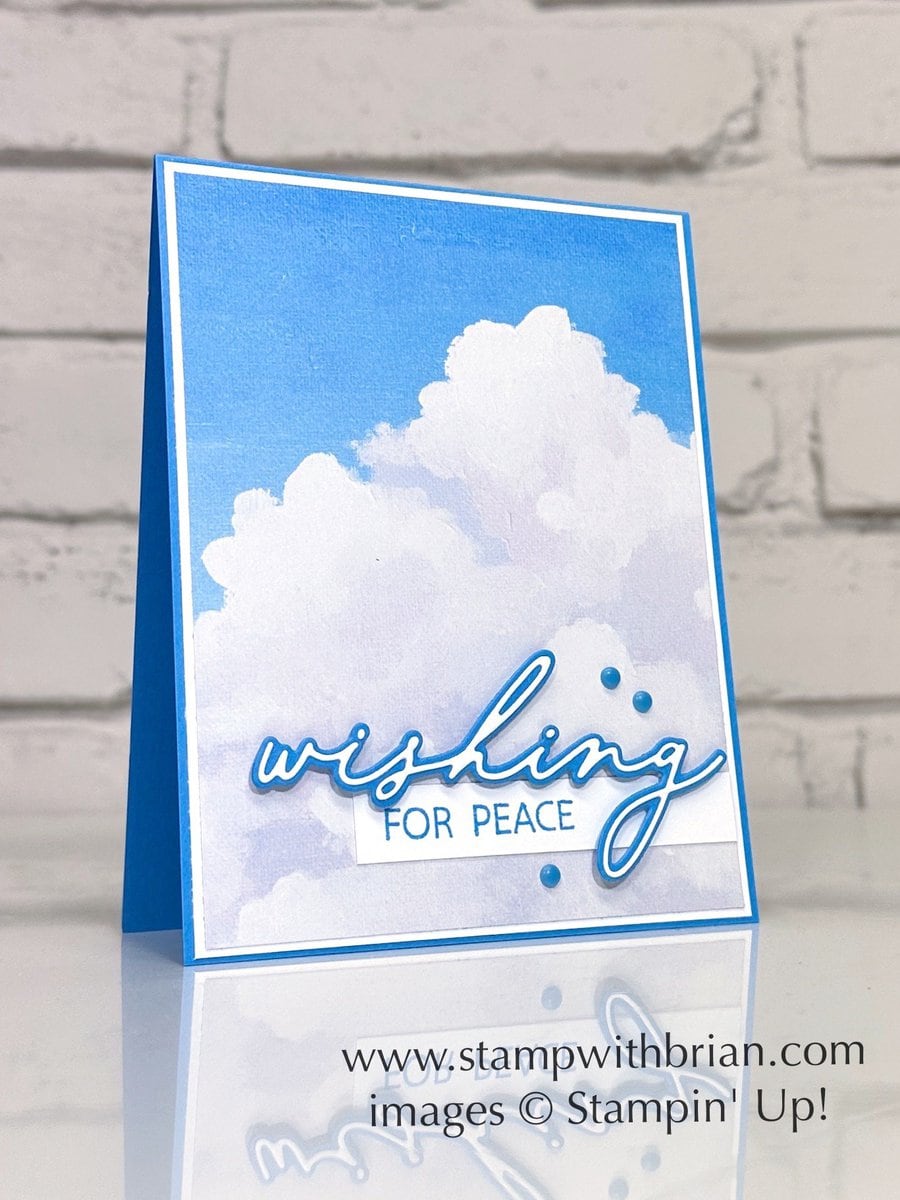 Delightful Wishes Bundle, Iconic Imagery stamp set, Everyday Skies Designer Series Paper, Stampin' Up!, Brian King