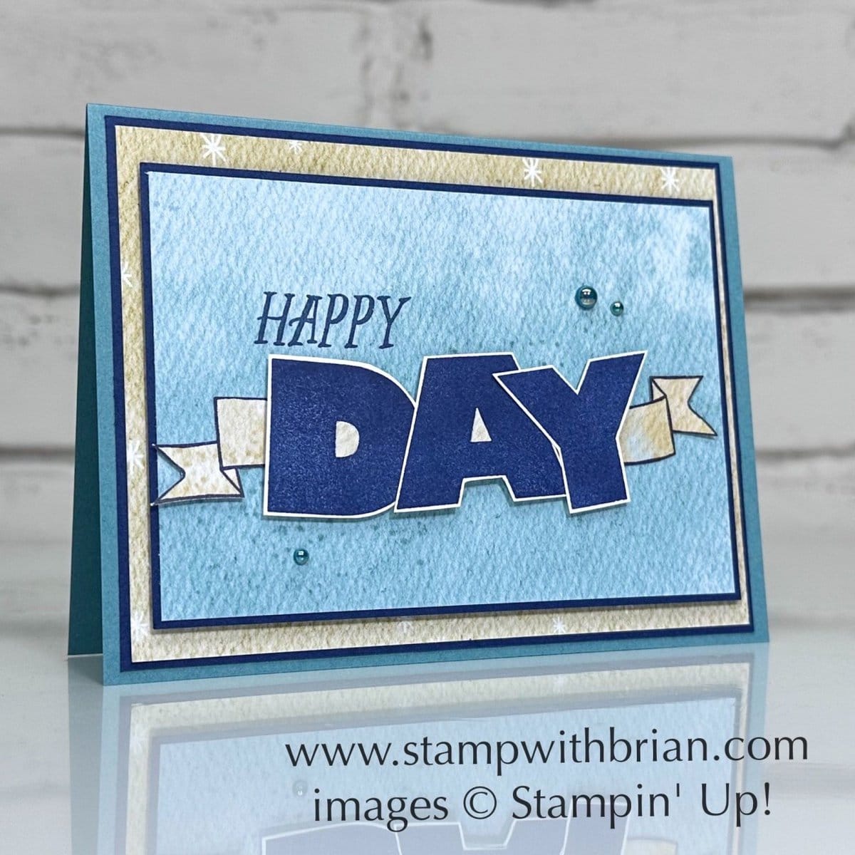 Documenting the Day, Birthday Celebration, Stampin' Up!, Brian King, FMS672