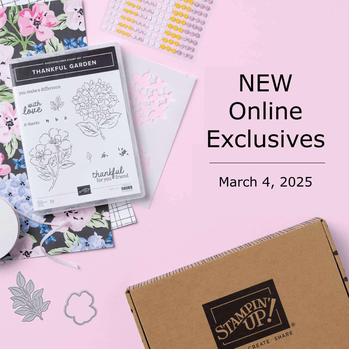 New Online Exclusives, Stampin' Up!, March 2025 New Online Exclusives, Stampin' Up!, March 2025