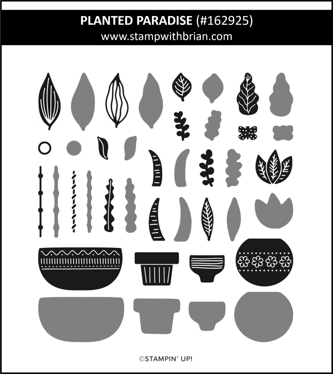 Planted Paradise, Stampin Up! 162925