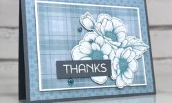 Serene Love Designer Series Paper, My Small Business, Stampin' Up!, Brian King, FMS673, handmade thank you card