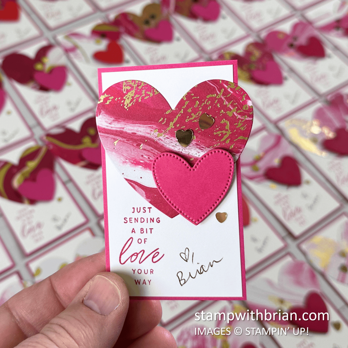 Stampin Up - Beautiful Bouquet - PDF Tutorial - Post By