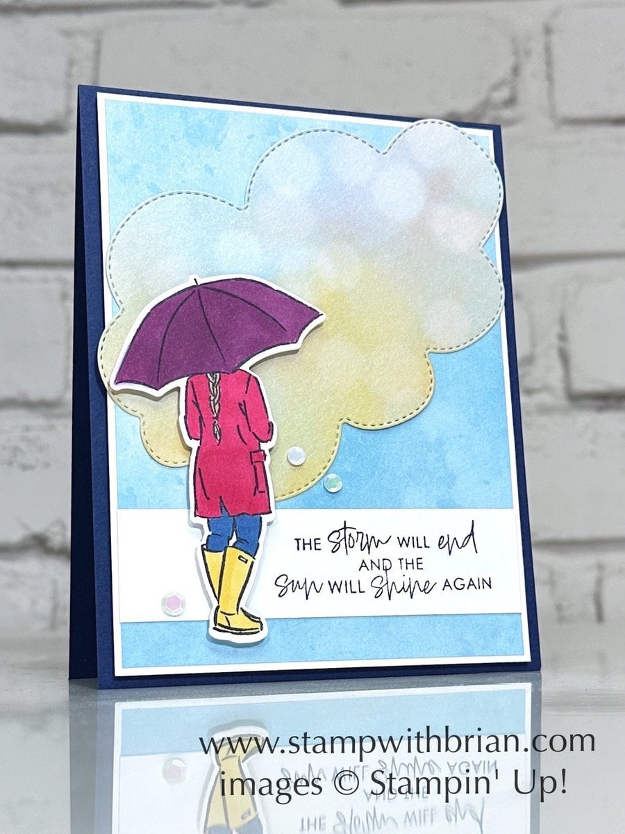 Umbrella Days Bundle, Bright Skies Dies, Stampin' Up!, Brian King