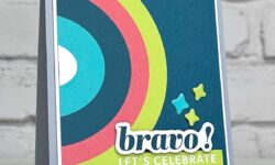 card made with the Rainbow Celebration Kit, Stampin' Up!, Brian King, FMS674