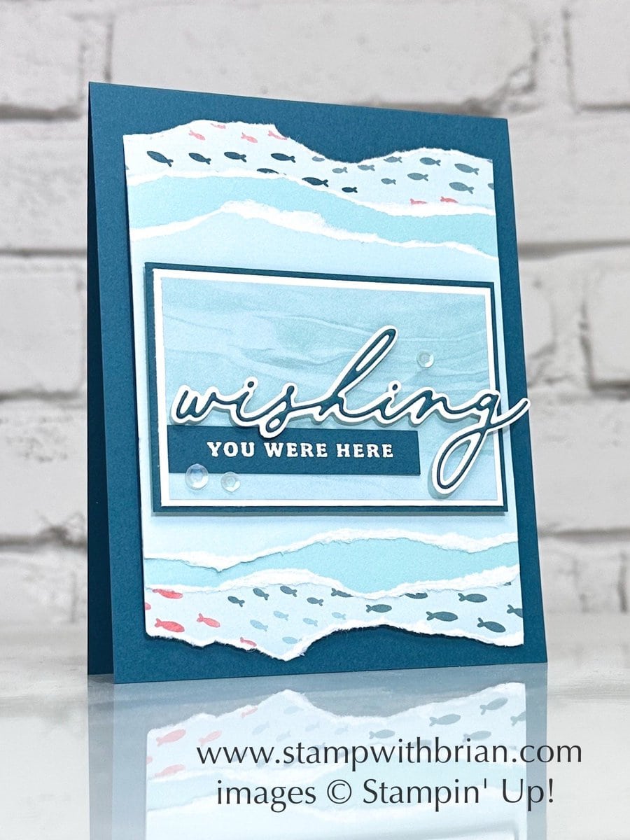 Delightful Wishes, Otterly Amazing Designer Series Paper, Stampin' Up!, Brian King Delightful Wishes, Otterly Amazing Designer Series Paper, Stampin' Up!, Brian King
