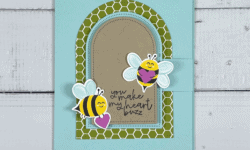Everyday Arches, Cute as a Bee Designer Series Paper, Bee My Valentine, Stampin' Up!, Brian King