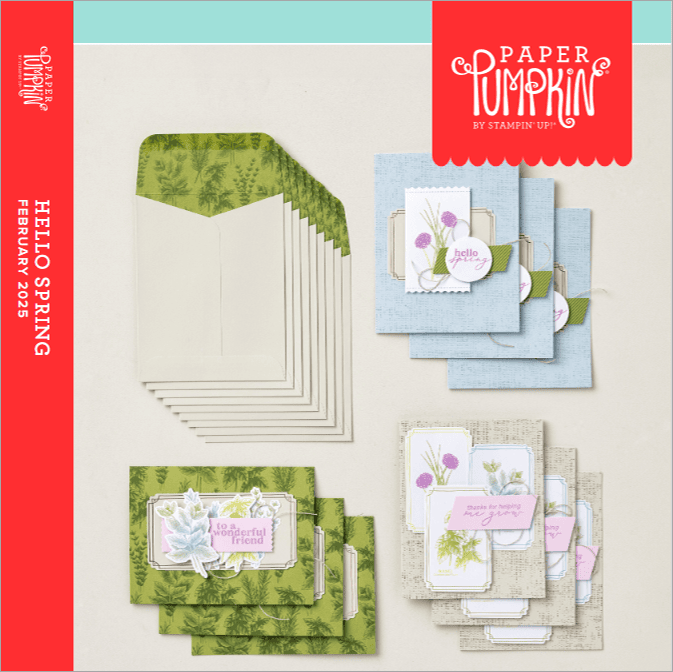 Paper Pumpkin Alternatives – Hello Spring – STAMP WITH BRIAN