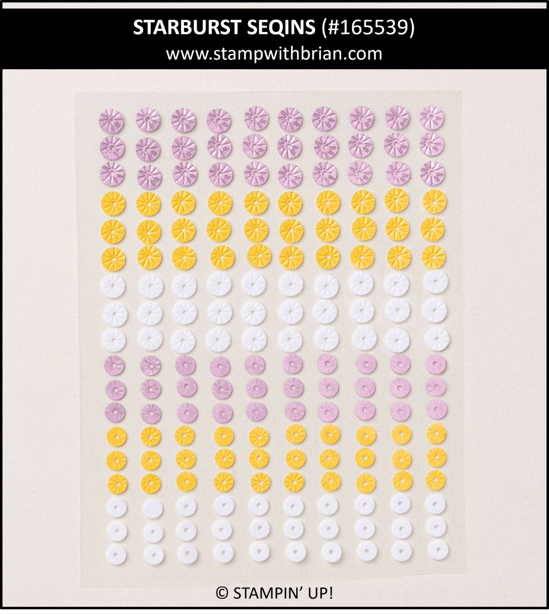 Starburst Sequins, Stampin' Up!, 165539