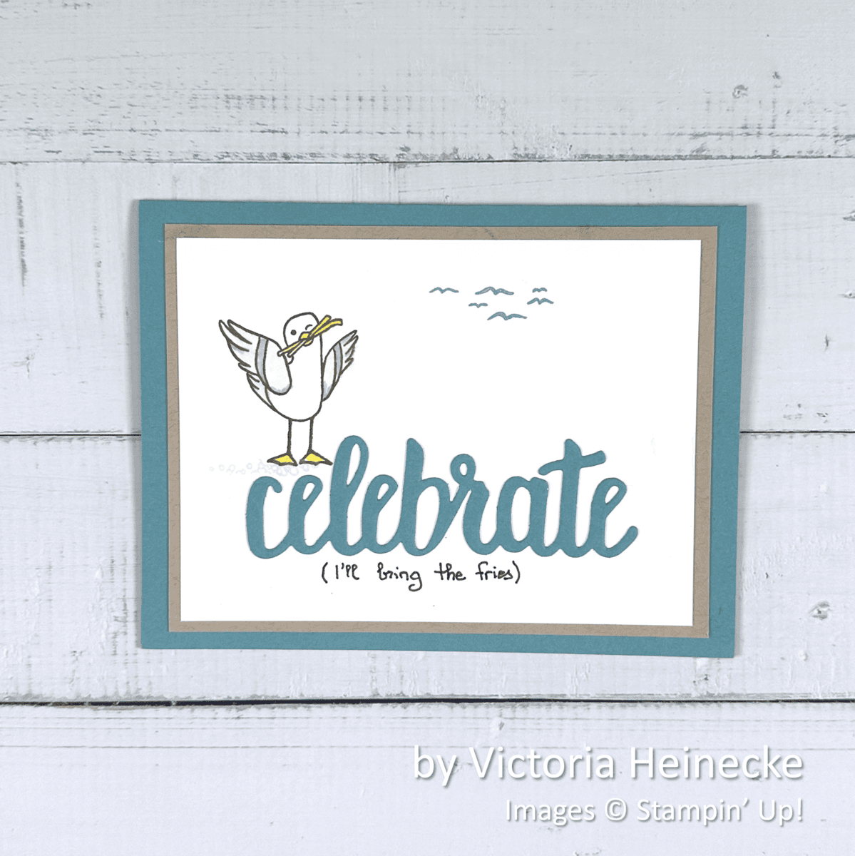 by Victoria Heinecke, Stampin' Up!, celebration card by Victoria Heinecke, Stampin' Up!, celebration card