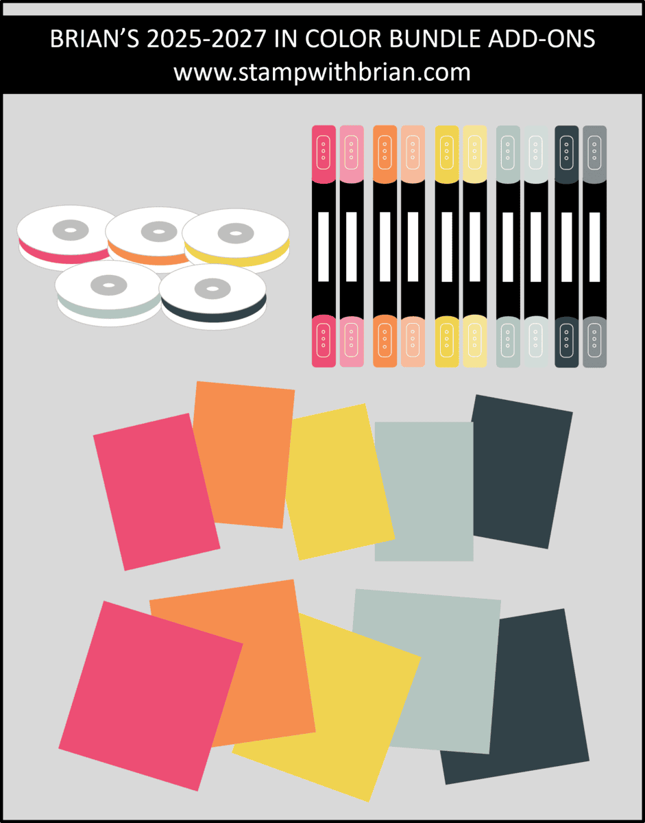 Brian's 2025-2027 In Color Bundle Add-ons, Stampin' Up!, Brian King