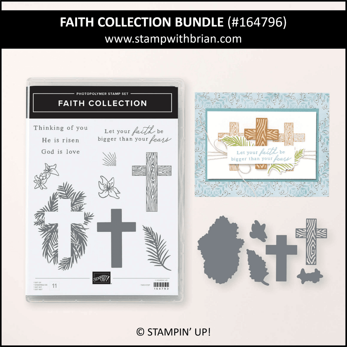Faith Collection Bundle, Stampin' Up! 164796