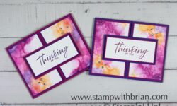 Paper Pumpkin Alternatives, Inked Occasions, April 2025, Stampin' Up!, Brian King, gate fold
