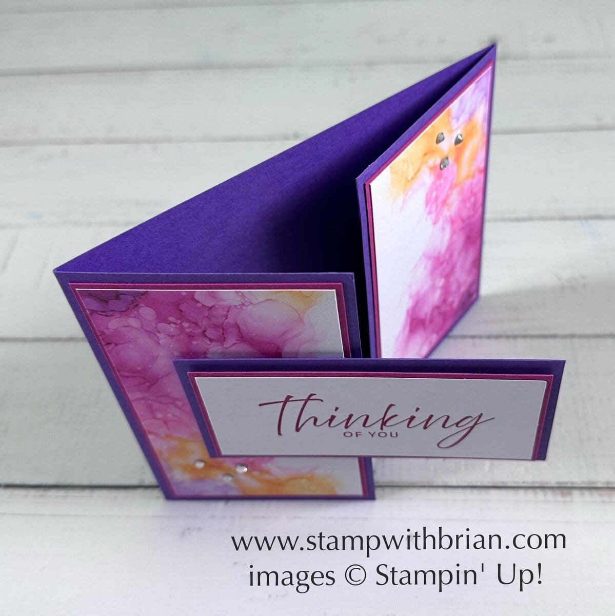 Paper Pumpkin Alternatives, Inked Occasions, April 2025, Stampin' Up!, Brian King, gate fold Paper Pumpkin Alternatives, Inked Occasions, April 2025, Stampin' Up!, Brian King, gate fold