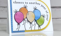 Arched Wishes, Everyday Arches Dies, Stampin' Up!, Brian King, fun birthday card