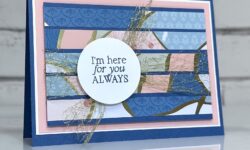 Kintsugi Inspirations Specialty Designer Series Paper, Beautiful Motifs, Stampin' Up!, Brian King, here for you card