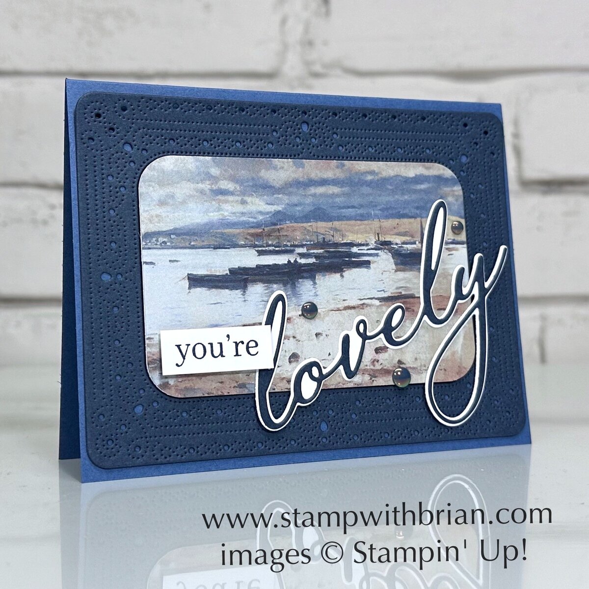 Lovely Blooms Bundle, Beautiful Gallery Designer Series Paper, Sentimental Framing Dies, Stampin' Up!, Brian King