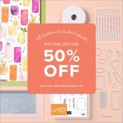 New Stampin' Up! Promotion - June 2025