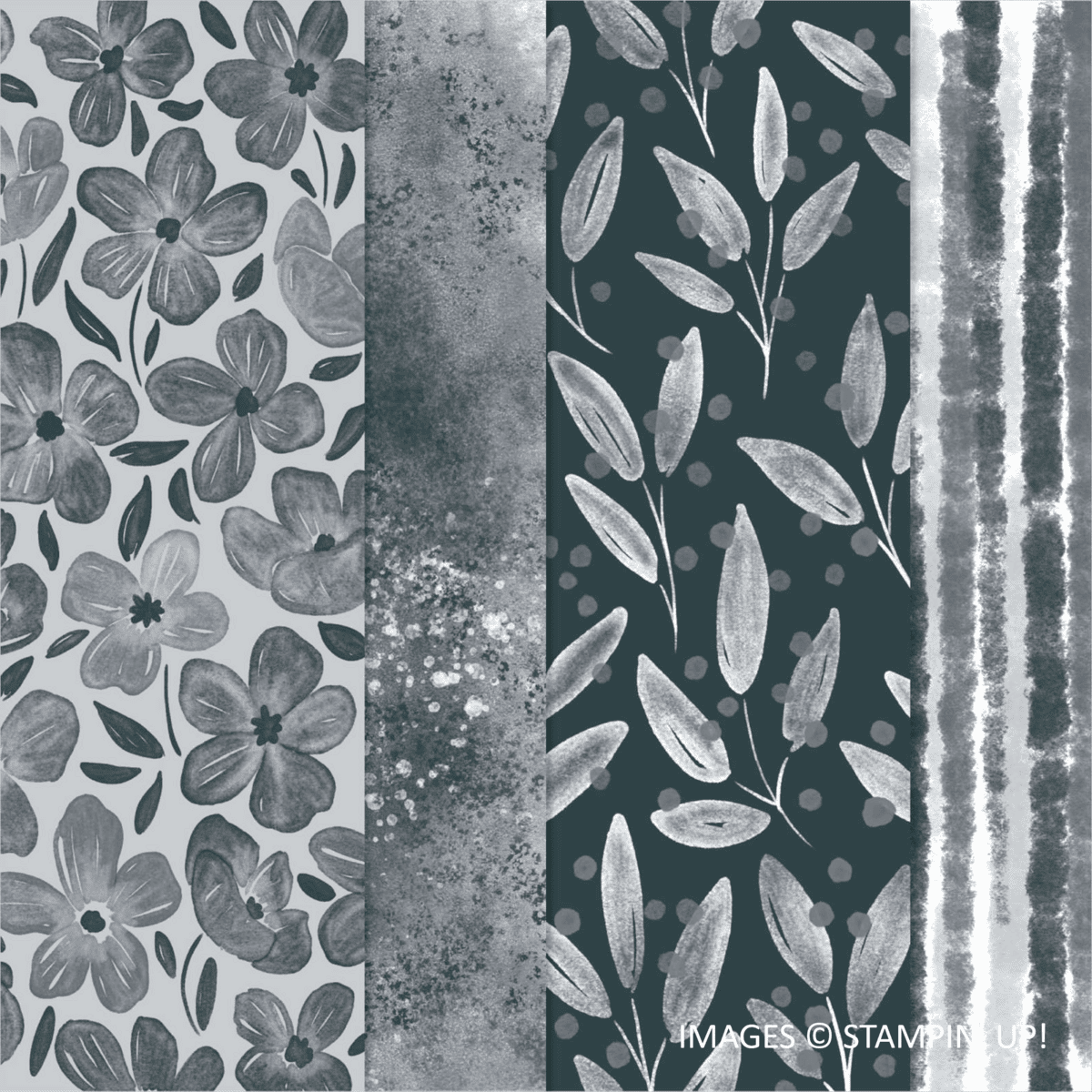 Secret Sea Designer Series Paper Patterns, Stampin' Up! 165300