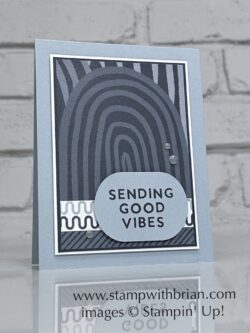 Sunshine Vibes, Boho Vibes Designer Series Paper, Stampin' Up!, Brian King