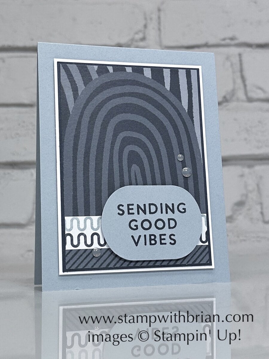 Sunshine Vibes, Boho Vibes Designer Series Paper, Stampin' Up!, Brian King