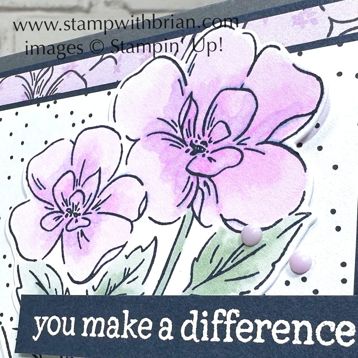 Thankful Garden Bundle, Stampin' Up!, Brian King, thank you card Thankful Garden Bundle, Stampin' Up!, Brian King, thank you card