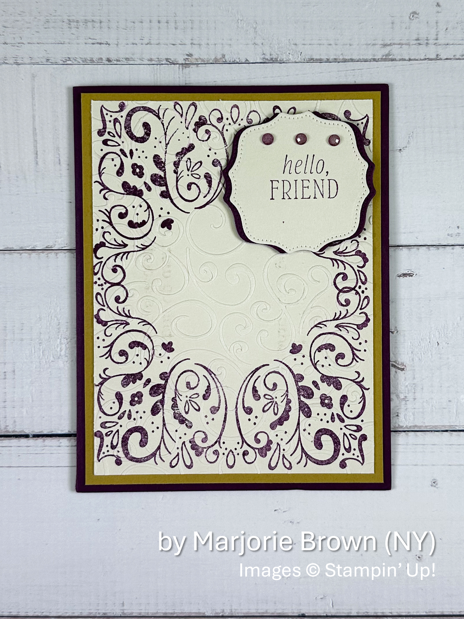 by Marjorie Brown, Spring One-for-One Card Swap, Stampin' Up! by Marjorie Brown, Spring One-for-One Card Swap, Stampin' Up!