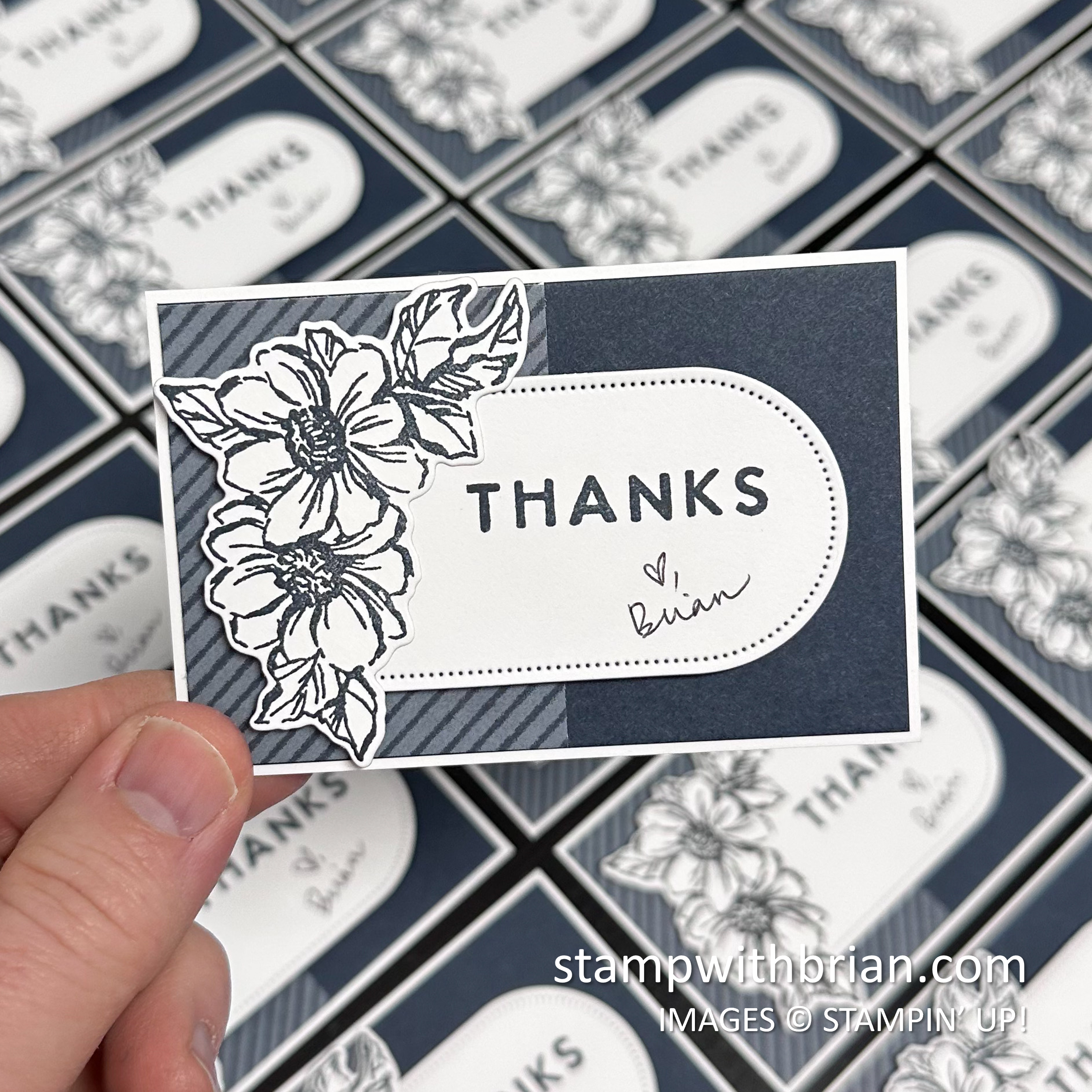 thank you tags with Beautiful Gallery Bundle, Sunshine Vibes and Everyday Arches Dies, Stampin' Up!, Brian King