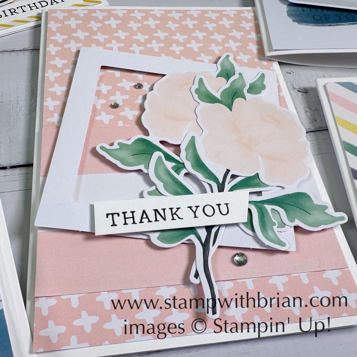 5 Fun Cards with Stampin' Up!'s Make a Memory Scrapbooking Kit