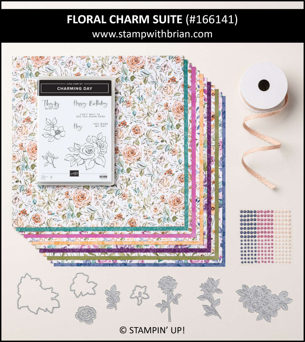 Floral Charm Suite Collection, Stampin' Up!, 166141