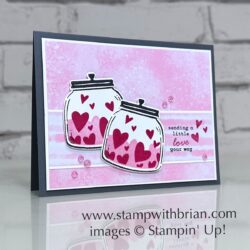 Sweet Jar Bundle, Stampin' Up!, Brian King, sending love your way