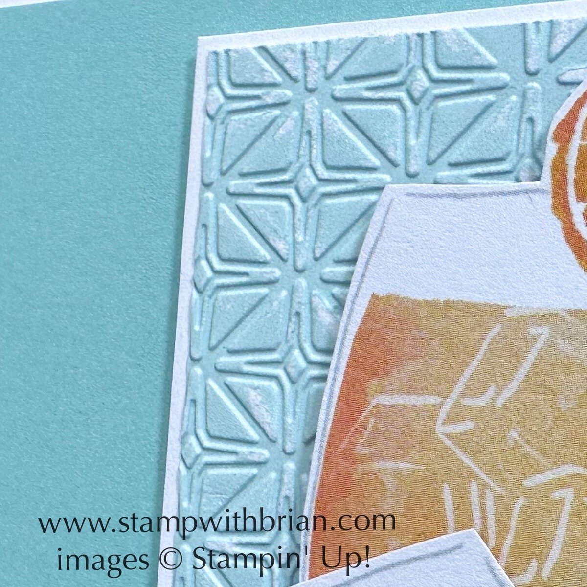 sand papered textures from Glass Embossing Folder on Two-Tone Cardstock, Stampin' Up!, Brian King, cheers card, FMS692 sand papered textures from Glass Embossing Folder on Two-Tone Cardstock, Stampin' Up!, Brian King, cheers card, FMS692
