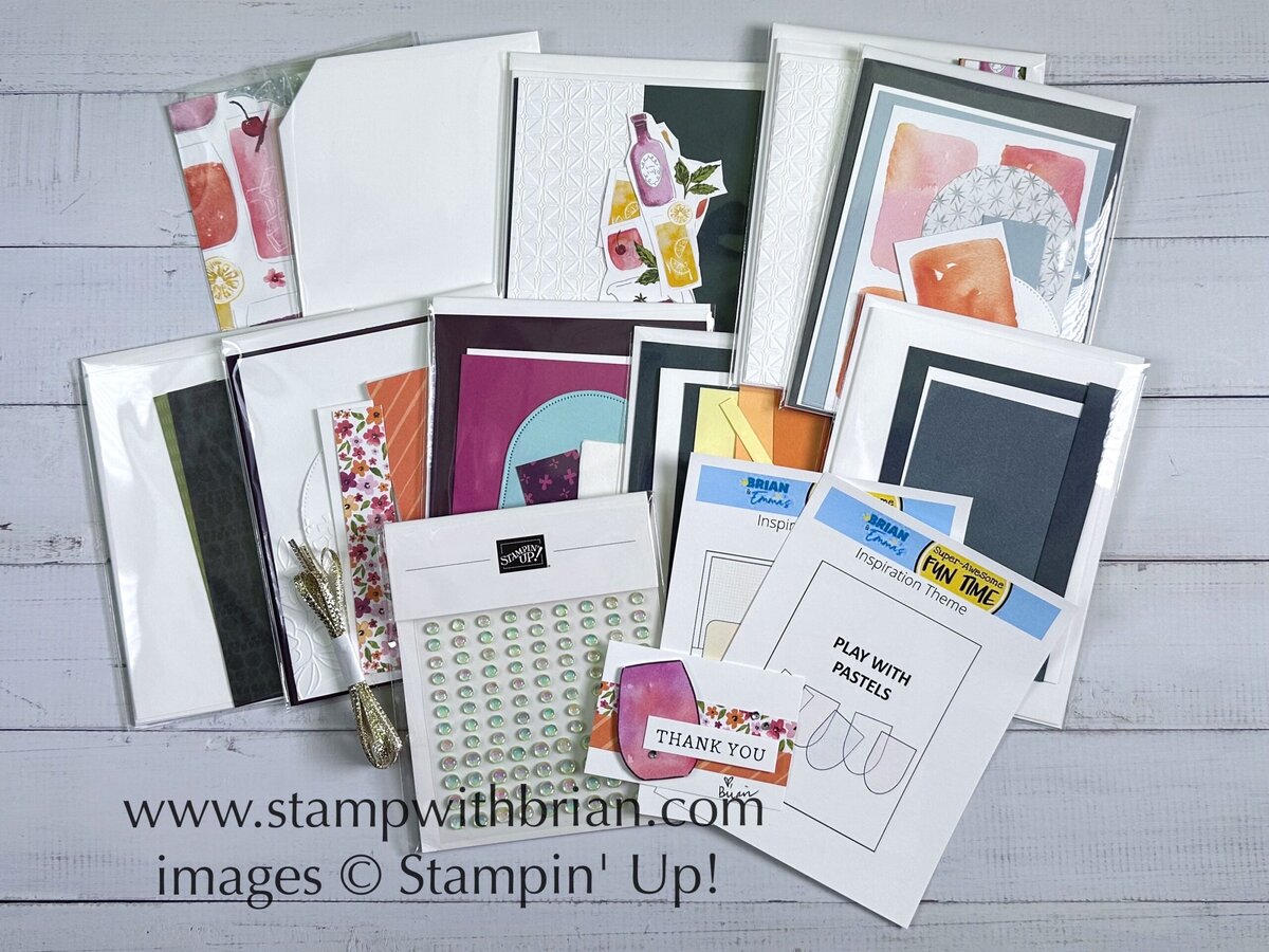 Cheers & Sips Super Awesome Kit, Stampin' Up!, Brian King Cheers & Sips Super Awesome Kit, Stampin' Up!, Brian King