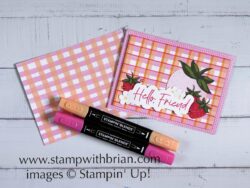 Paper Pumpkin Alternatives, Sweet with You, July 2025, Stampin' Up!, Brian King
