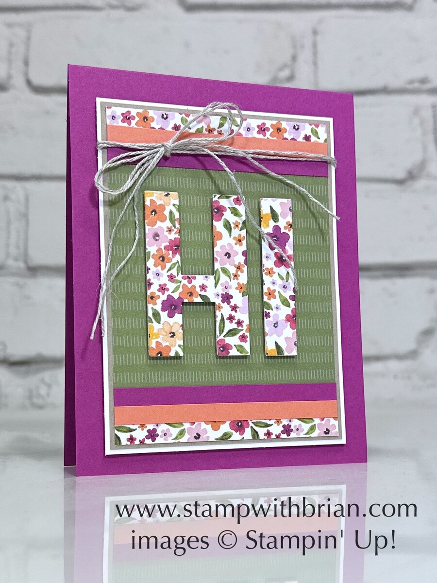 Party Dies Bundle, Celebratory Sips Designer Series Paper, Stampin' Up!, Brian King, FMS697