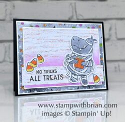 Spooky Sweet Specialty Designer Series Paper, Spooky Halloween, Stampin' Up!, Brian King, fun Halloween card