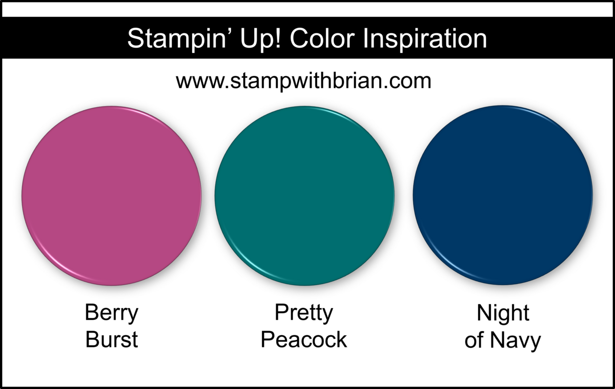 Stampin' Up! Color Inspiration - Berry Burst, Pretty Peacock, Night of Navy Stampin' Up! Color Inspiration - Berry Burst, Pretty Peacock, Night of Navy