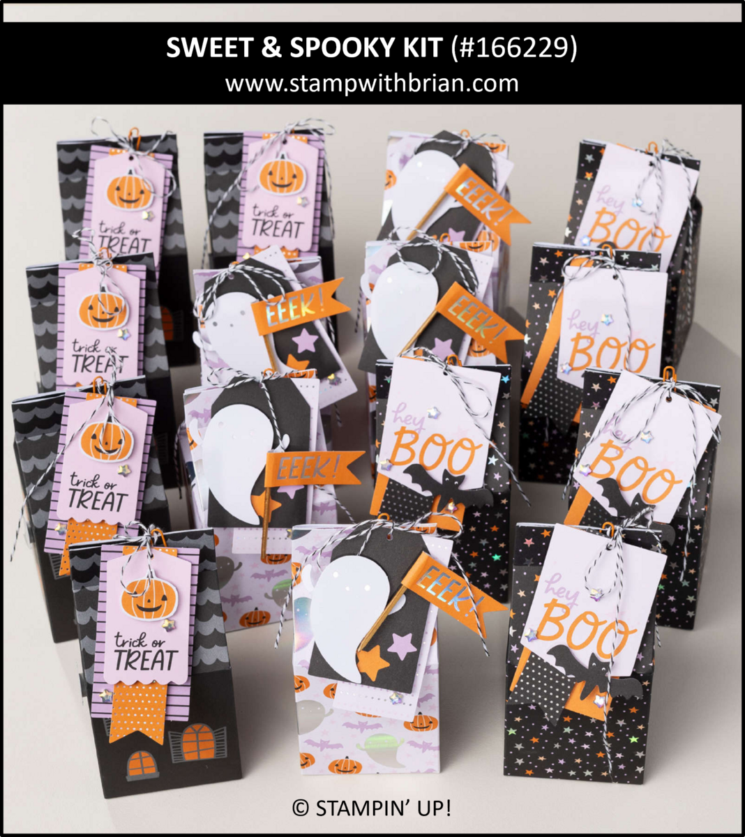 Sweet & Spooky Kit, Stampin' Up!, 166229 Sweet & Spooky Kit, Stampin' Up!, 166229
