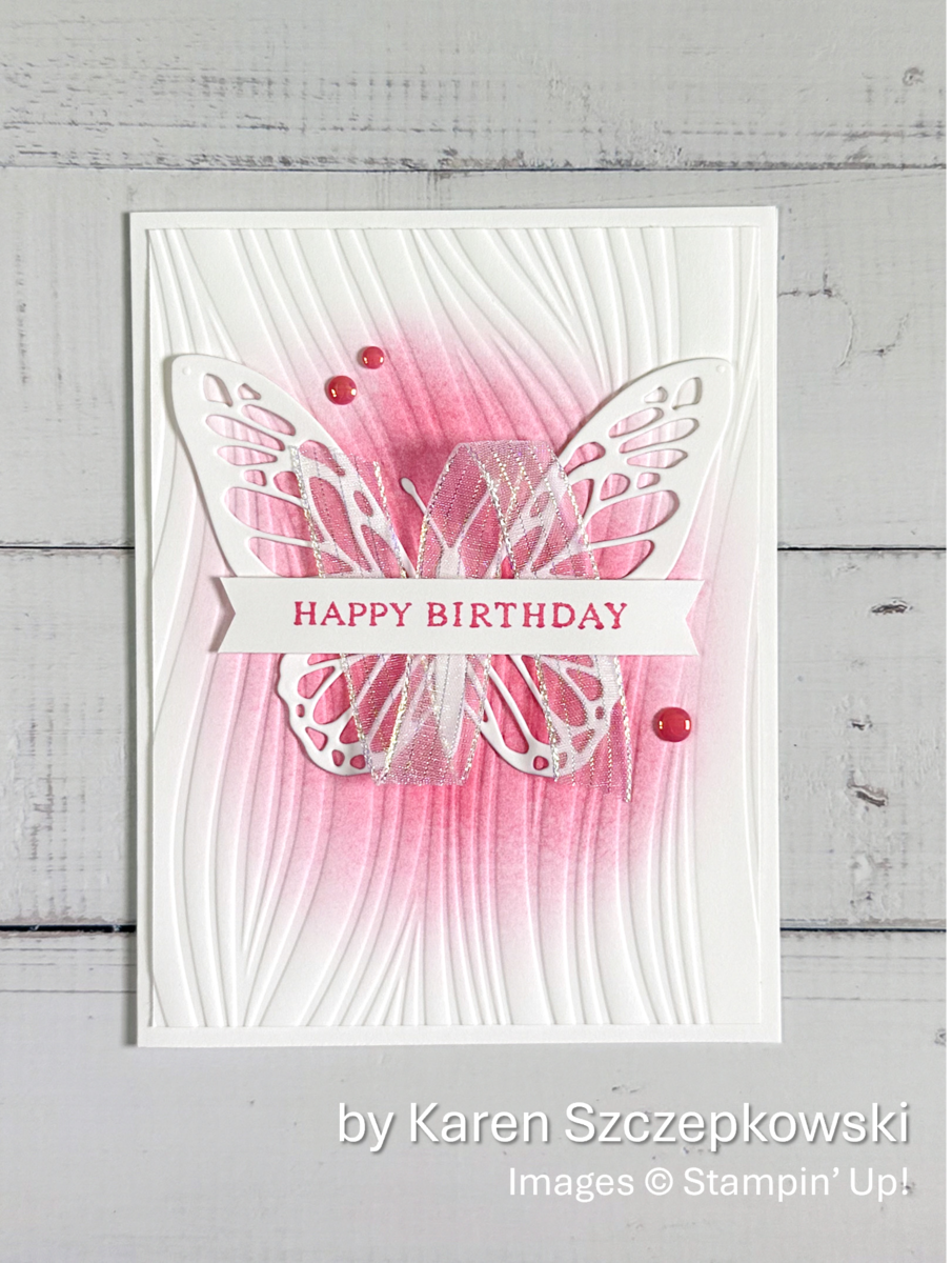 by Karen Szczepkowski, Stampin' Up!, 2025 InKing Royalty Card Swap